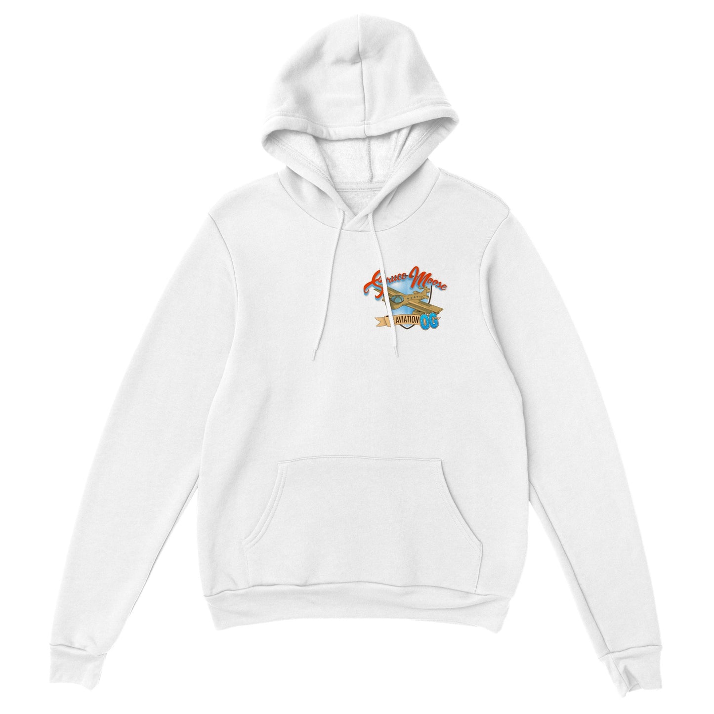 Spruce Moose Original (OG) - Premium Unisex Pullover Hoodie - FRONT AND BACK PRINT