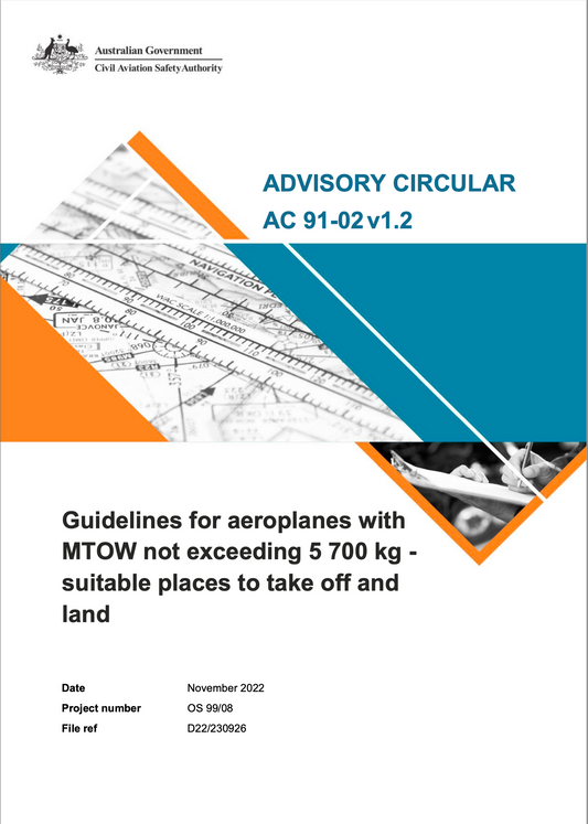 CASA - ADVISORY CIRCULAR AC 91-02v1.2 (PDF)