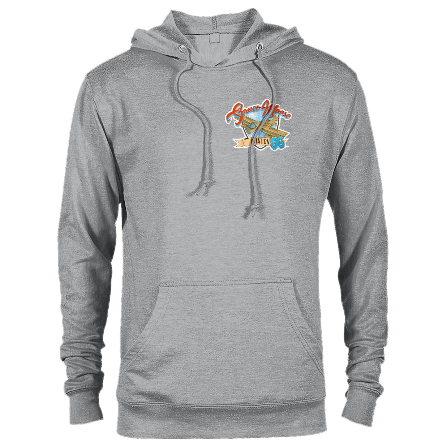 Spruce Moose Original (OG) - Premium Unisex Pullover Hoodie - FRONT AND BACK PRINT